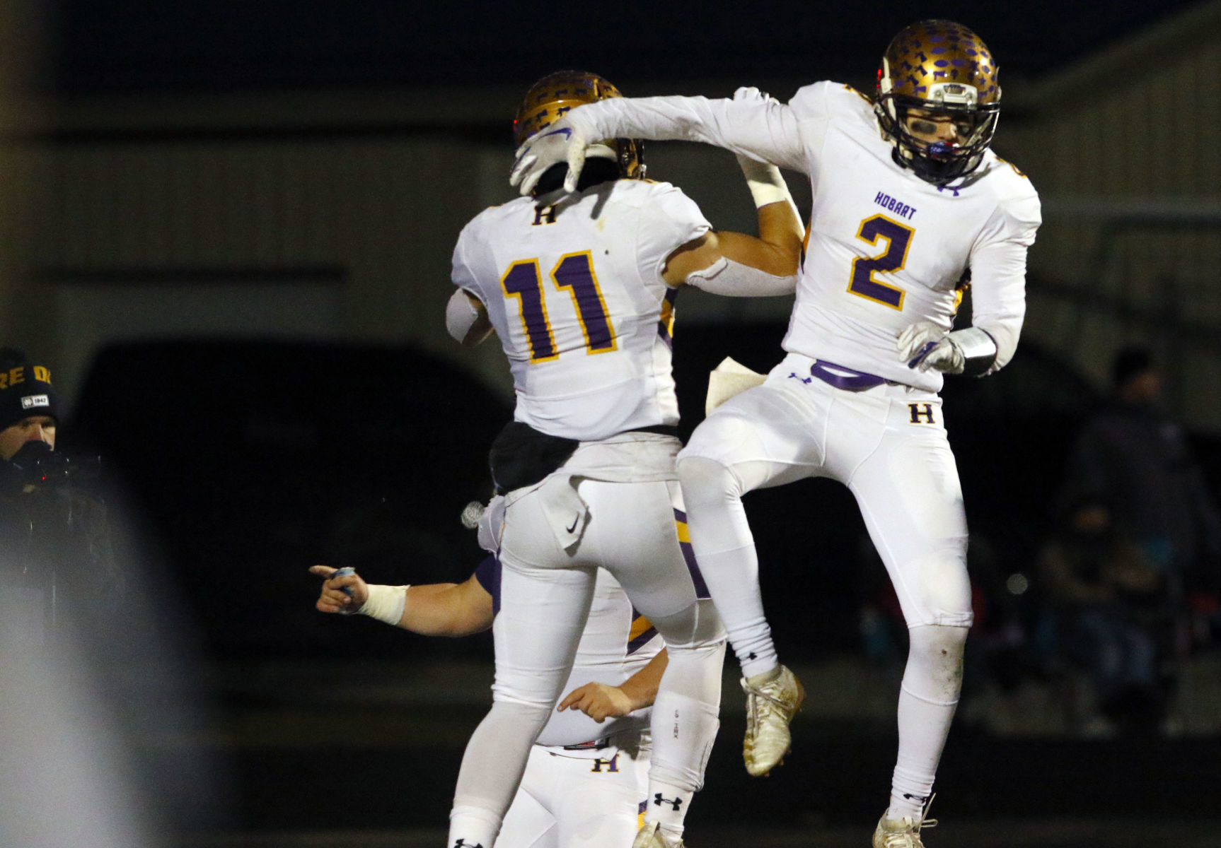 4A football semistate: Hobart vs. East Noble